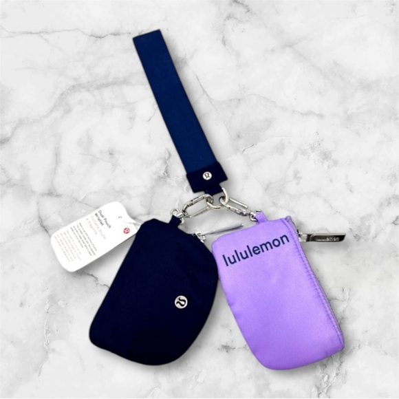 Lululemon Dual Pouch Wristlet Assorted Colors Available - Picture 9 of 16